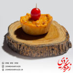 فینگر فود کاپ کیک گوشت و قارچ