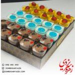 سینی مخلوط شات دسر و ژله