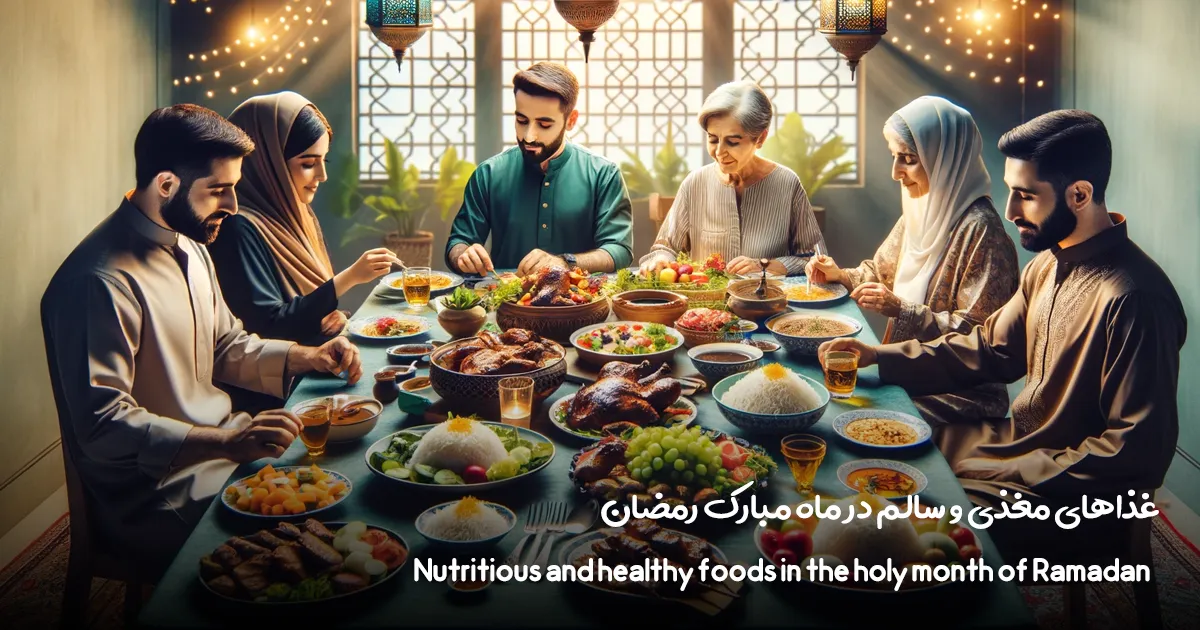 غذاهای مغذی و سالم در ماه مبارک رمضان