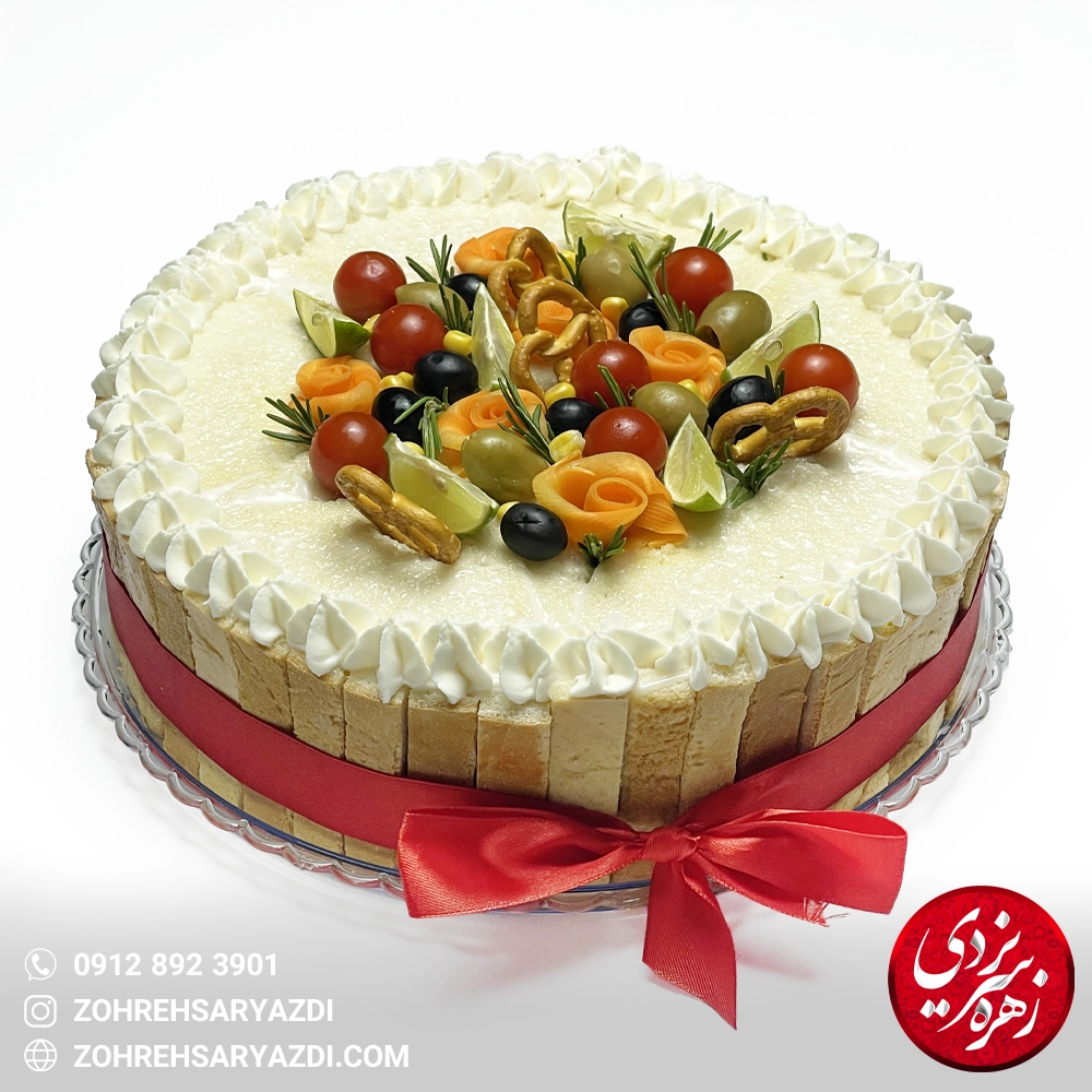 Zohreh-chiken-cake کیک مرغ - تصویر 1